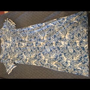 Lilly Pulitzer fox print dress XXS